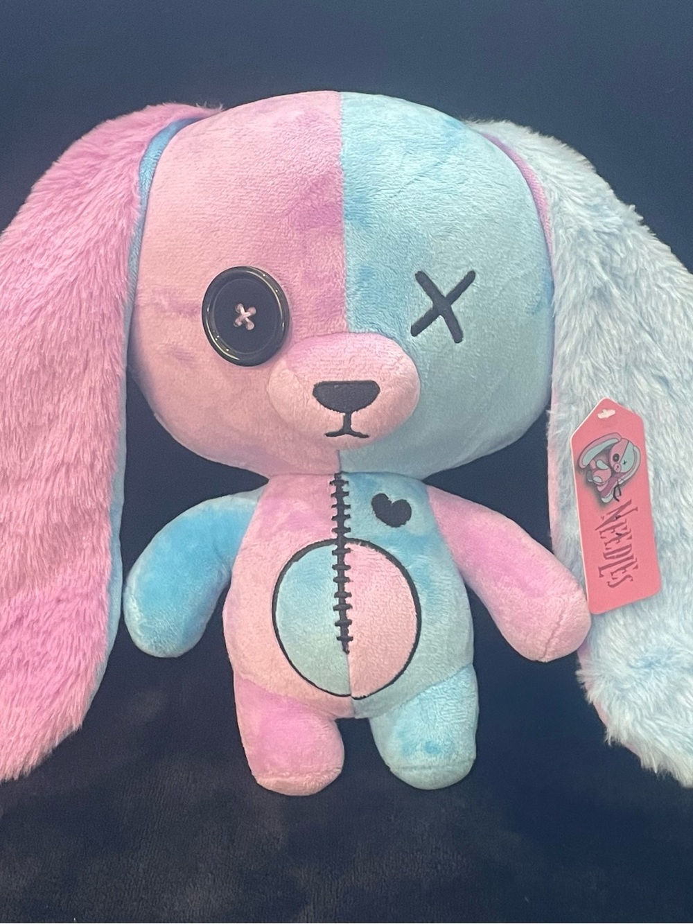 Needles Stitched Rabbit, Button Eye Collection by Sterye